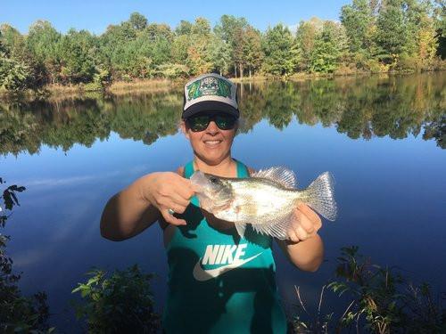 Catching monster crappies this fall
