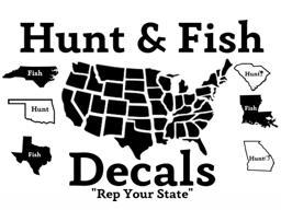 Hunt and Fish Decals