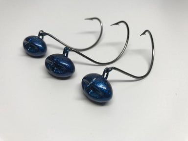 Blue Sparkle Flounder Jigs - Hunting and Fishing Depot