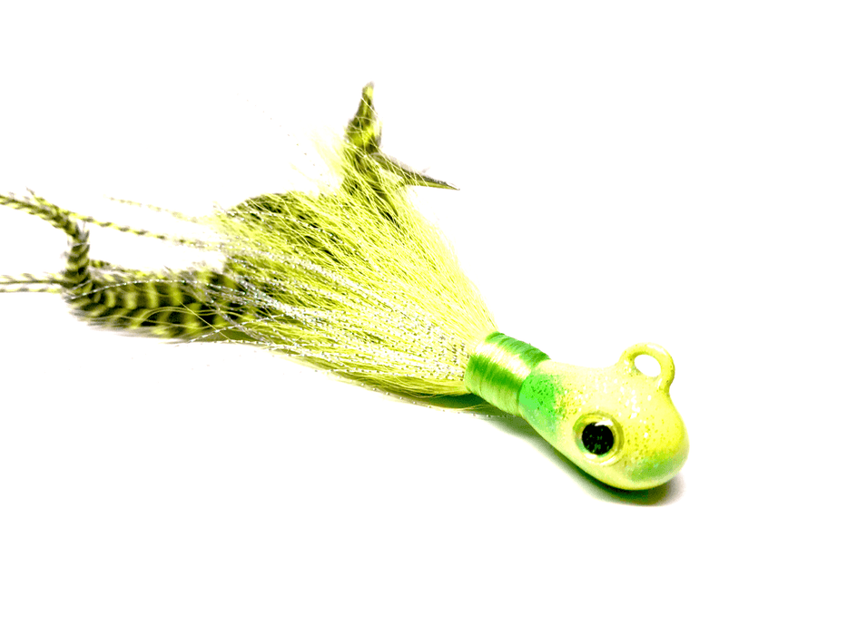 Bugeye Crazy Chartreuse Cobia Jig