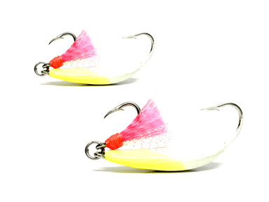 Candy Yellow Pompano With Teasers jigs
