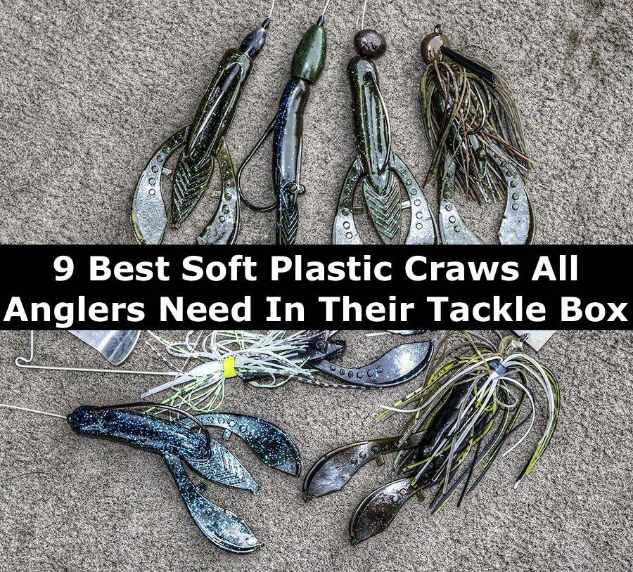 9 Best Soft Plastic Craws All Anglers Need In Their Tackle Box