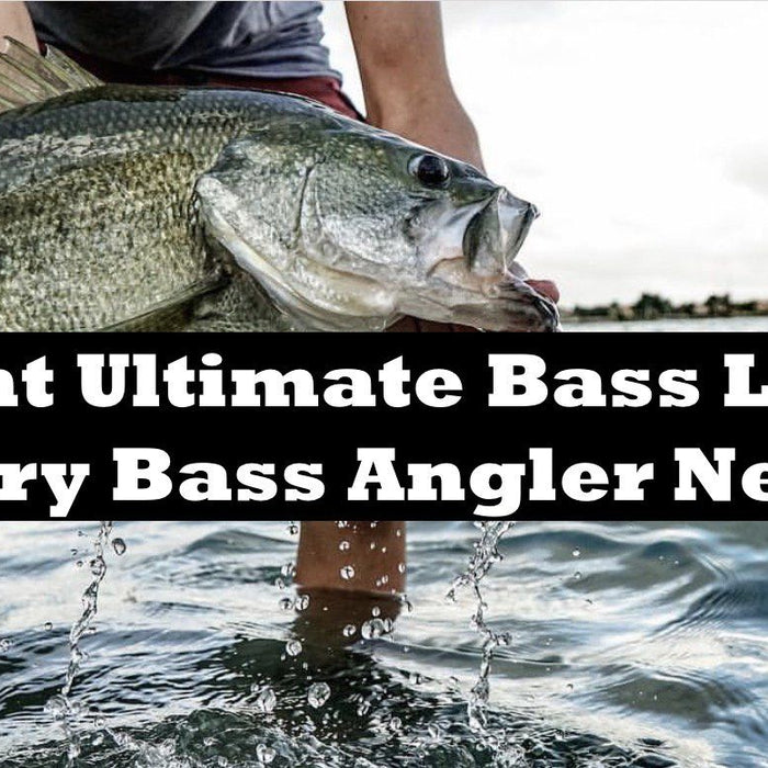 Eight Ultimate Bass Lure Every Bass Angler Needs