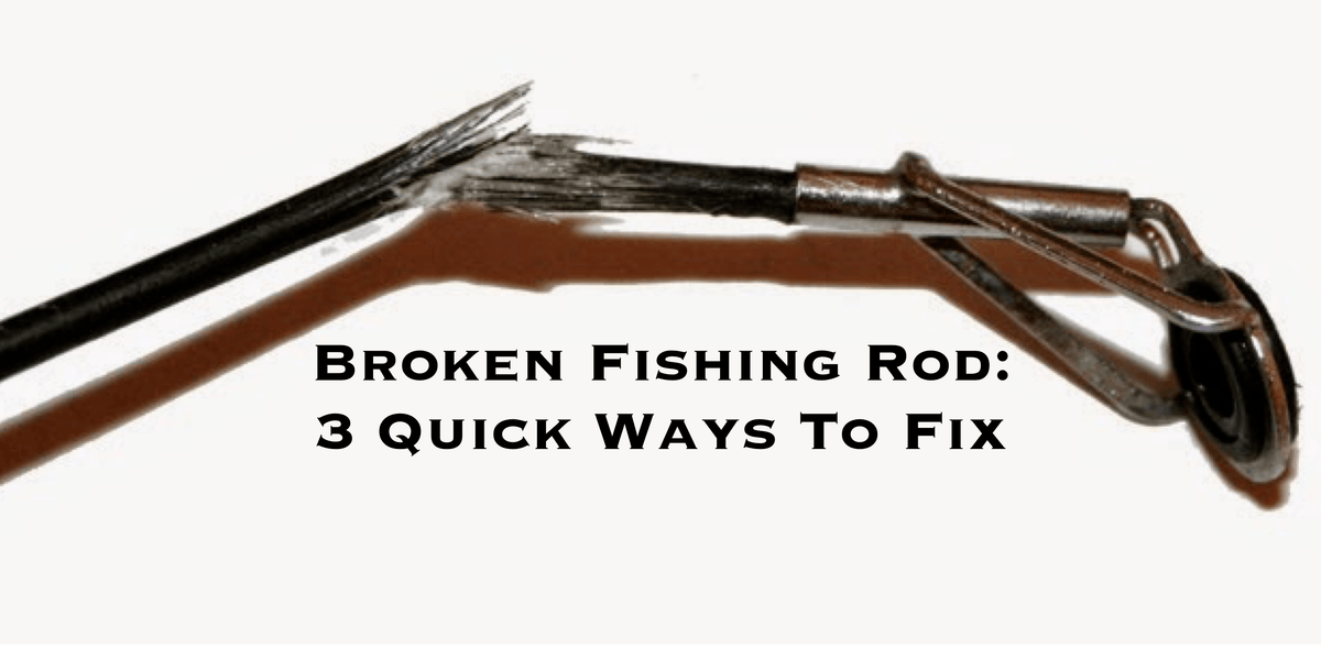 Broken Fishing Rod: 3 Quick Ways To Fix It– Hunting and Fishing Depot