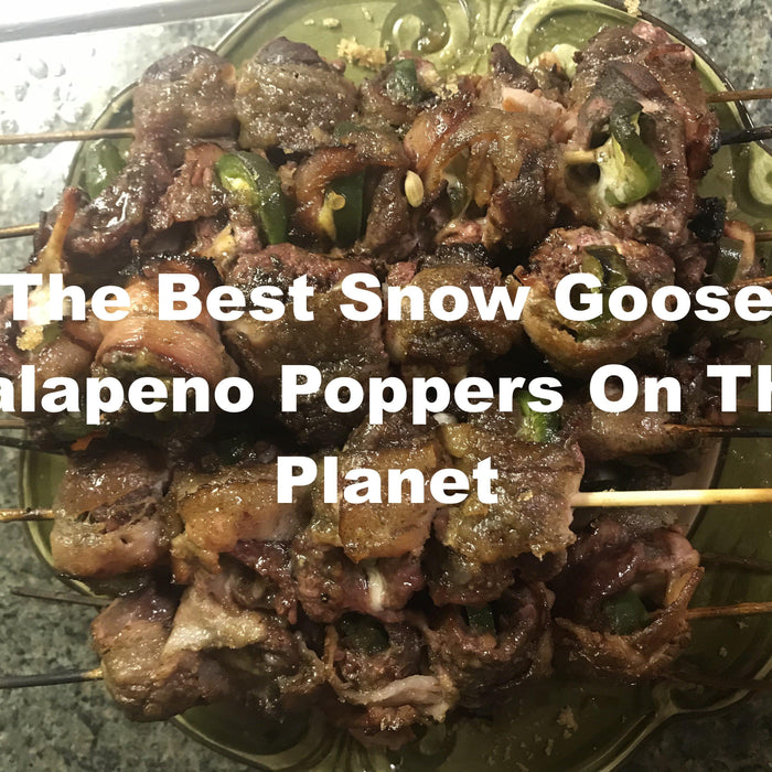 Best Snow Goose Jalapeño Poppers On The Planet