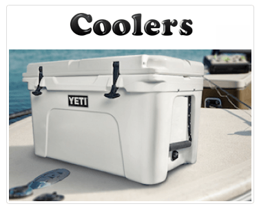 Coolers on Hunting and Fishing Depot