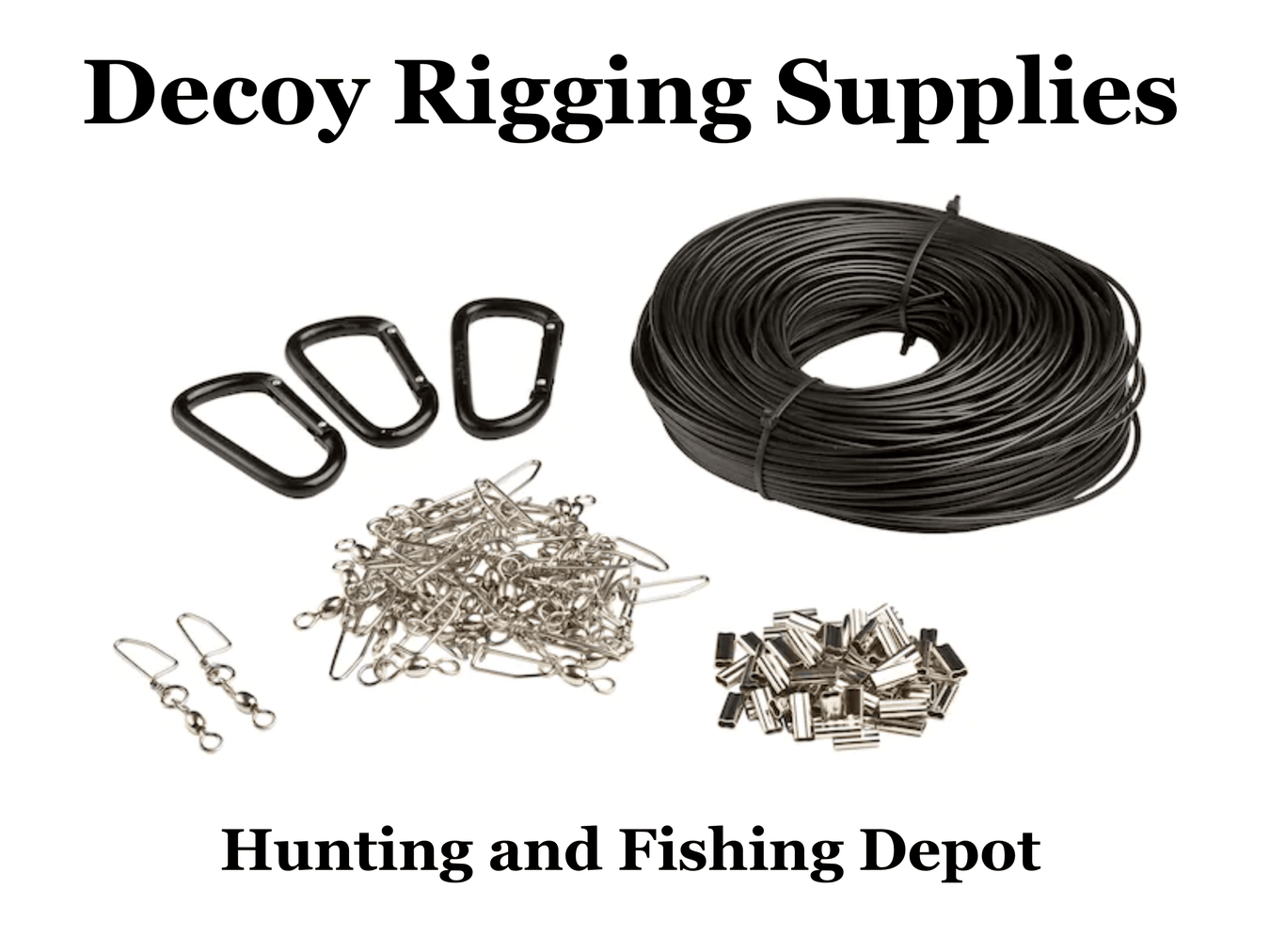 Decoy Rigging Supplies