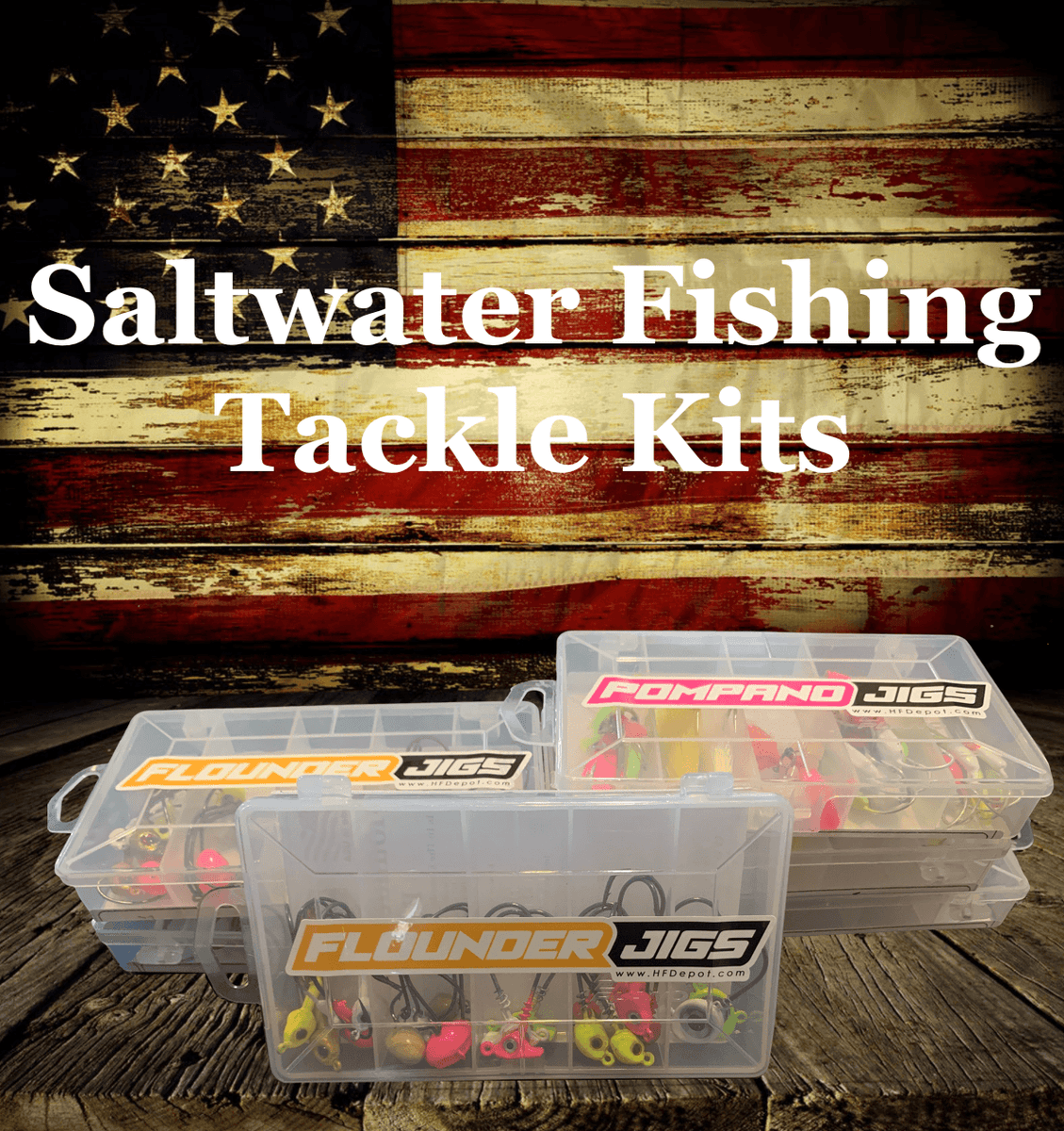 Saltwater Fishing Tackle Kits– Hunting and Fishing Depot
