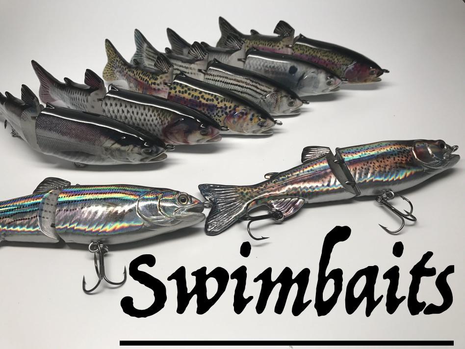 swimbaits broken back trout glider