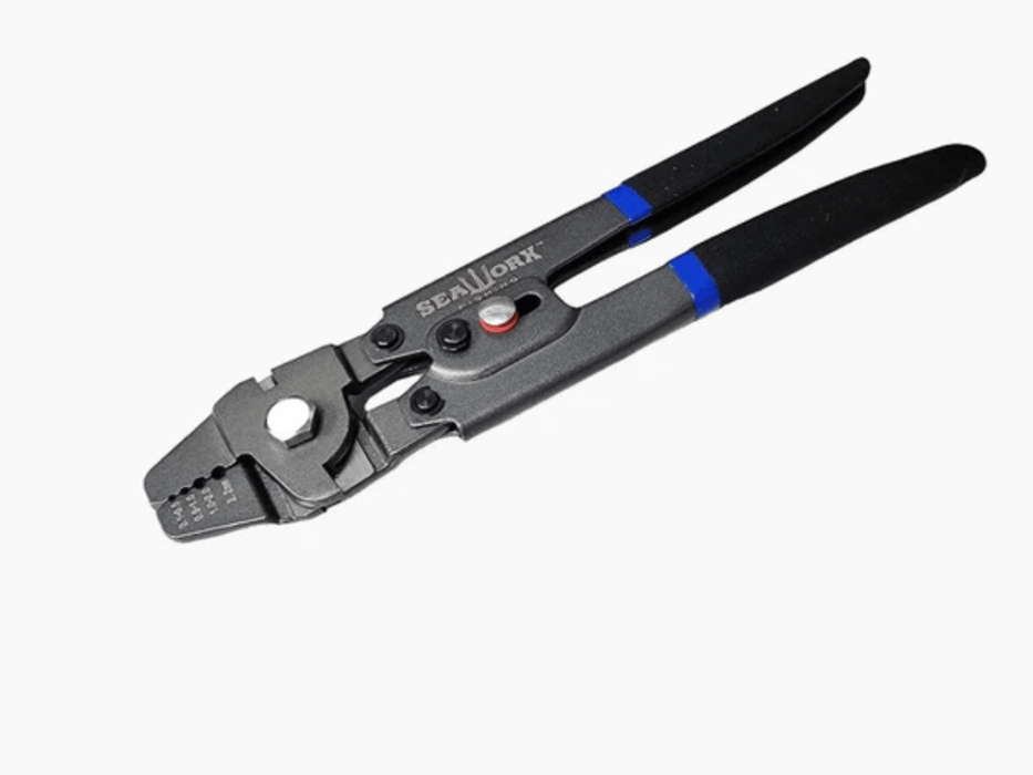 10" STAINLESS CRIMPING PLIERS