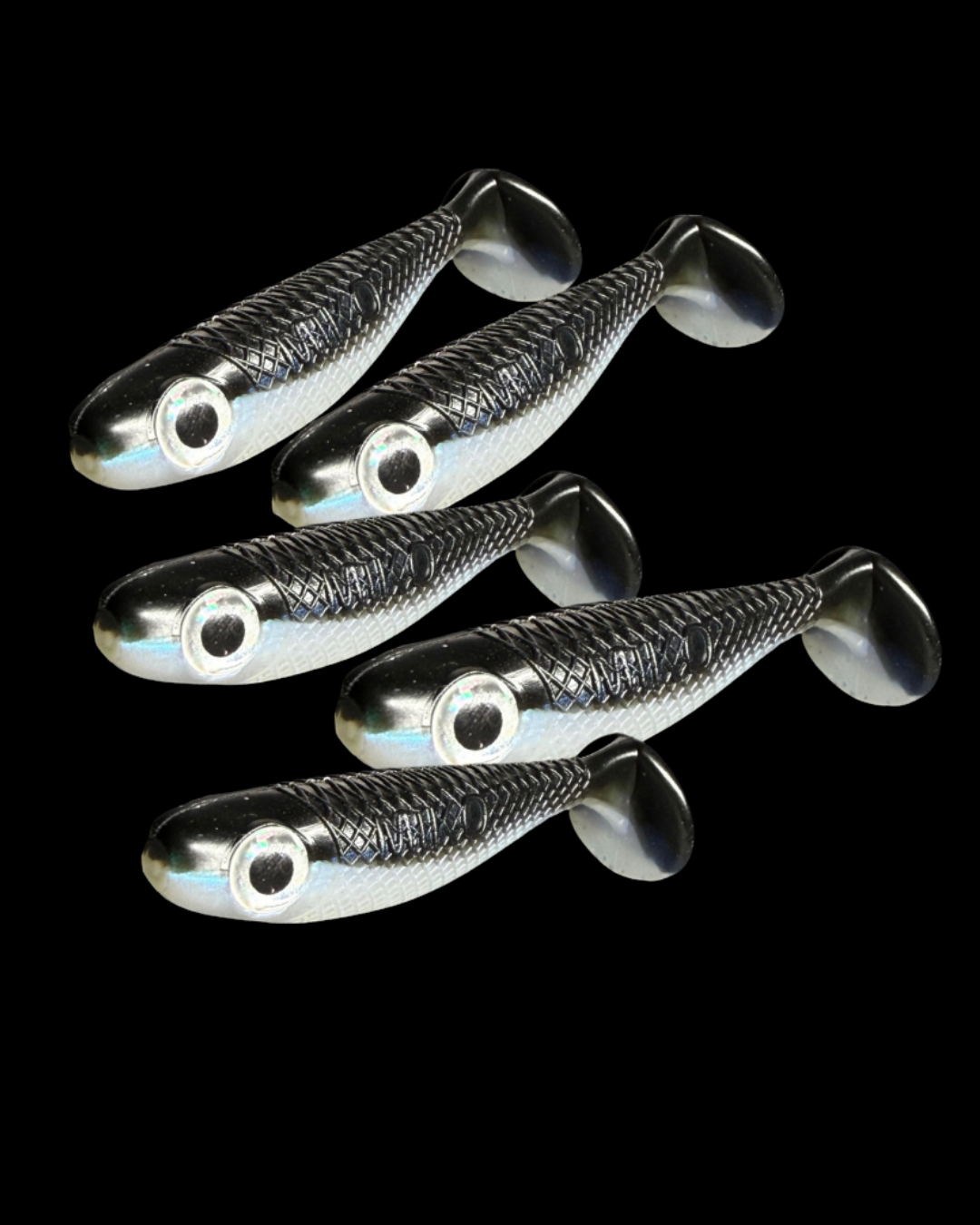 Miko Lure Swimbait – Black Smoke