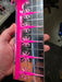Pink Glow Urchin Minnow 2 inch crappie and panfish soft plastic bait