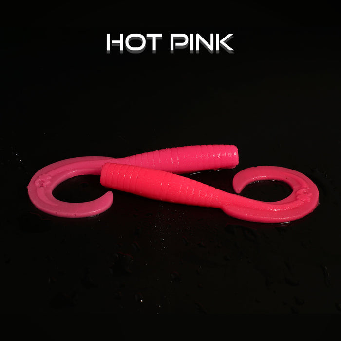 6.5 INCHES 5/8 DIAMETER Q8 CURLY TAIL SWIM