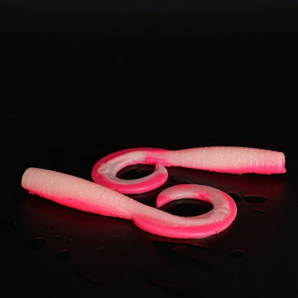 6.5 INCHES 5/8 DIAMETER Q8 CURLY TAIL SWIM