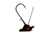 Black weedless stand up Ned rig jig heads