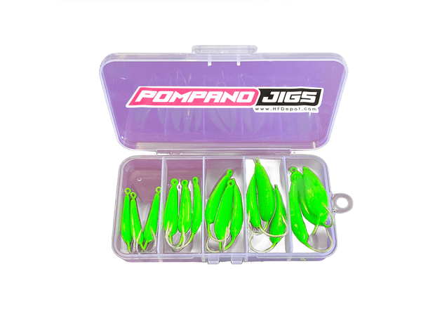 Bright Green Goofy Pompano Box
