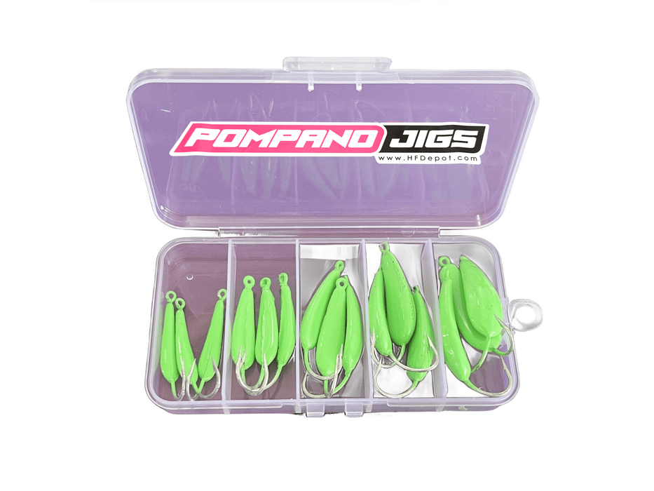 Pompano Goofy Jig Box– Hunting and Fishing Depot