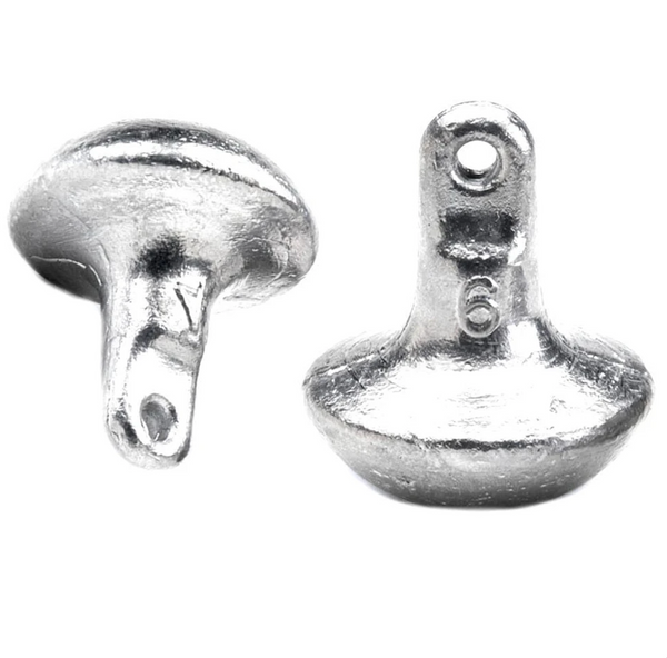 Mushroom Weights For Decoy Rigs