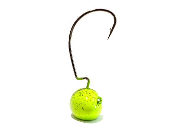 Neon Pepper EWG Standup Football Ned Rig Jig Head