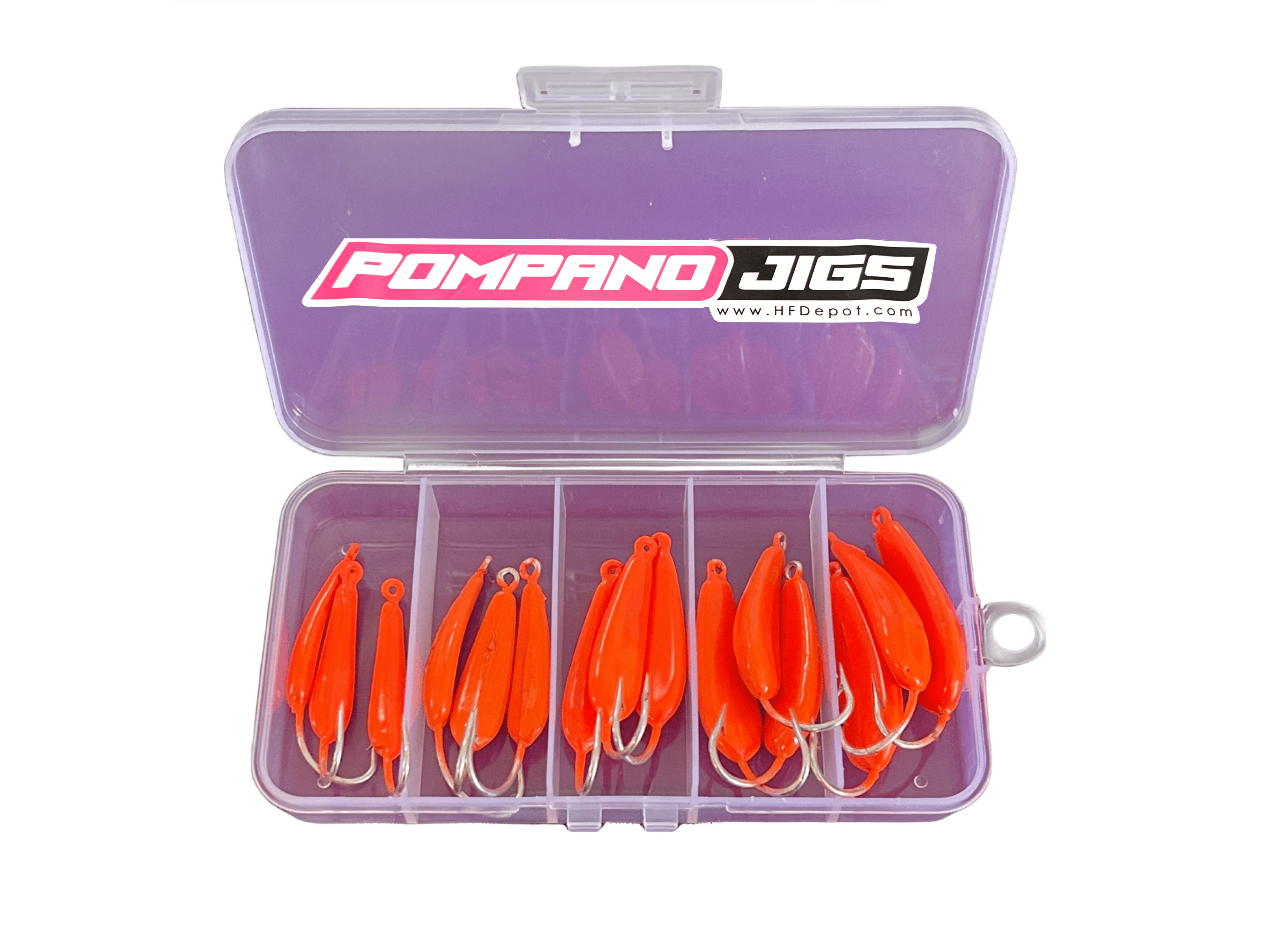 Orange Pompano Goofy Box