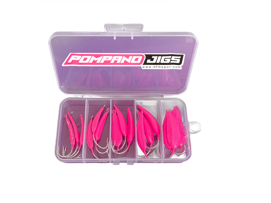 Pink Pompano Goofy Jig Box