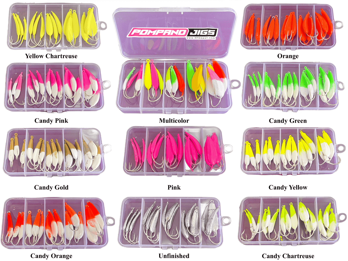 Pompano Goofy Jig Box — Hunting and Fishing Depot