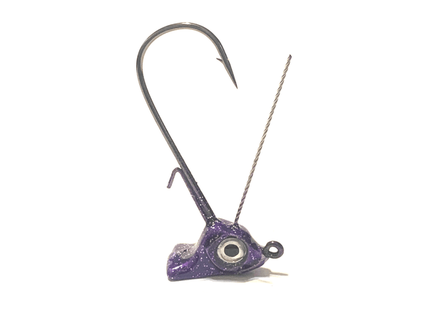 Purple Haze weedless stand up Ned rig jig heads