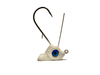 White weedless stand up Ned rig jig heads