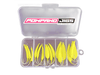 Yellow Chartreuse Pompano Goofy Jig Box