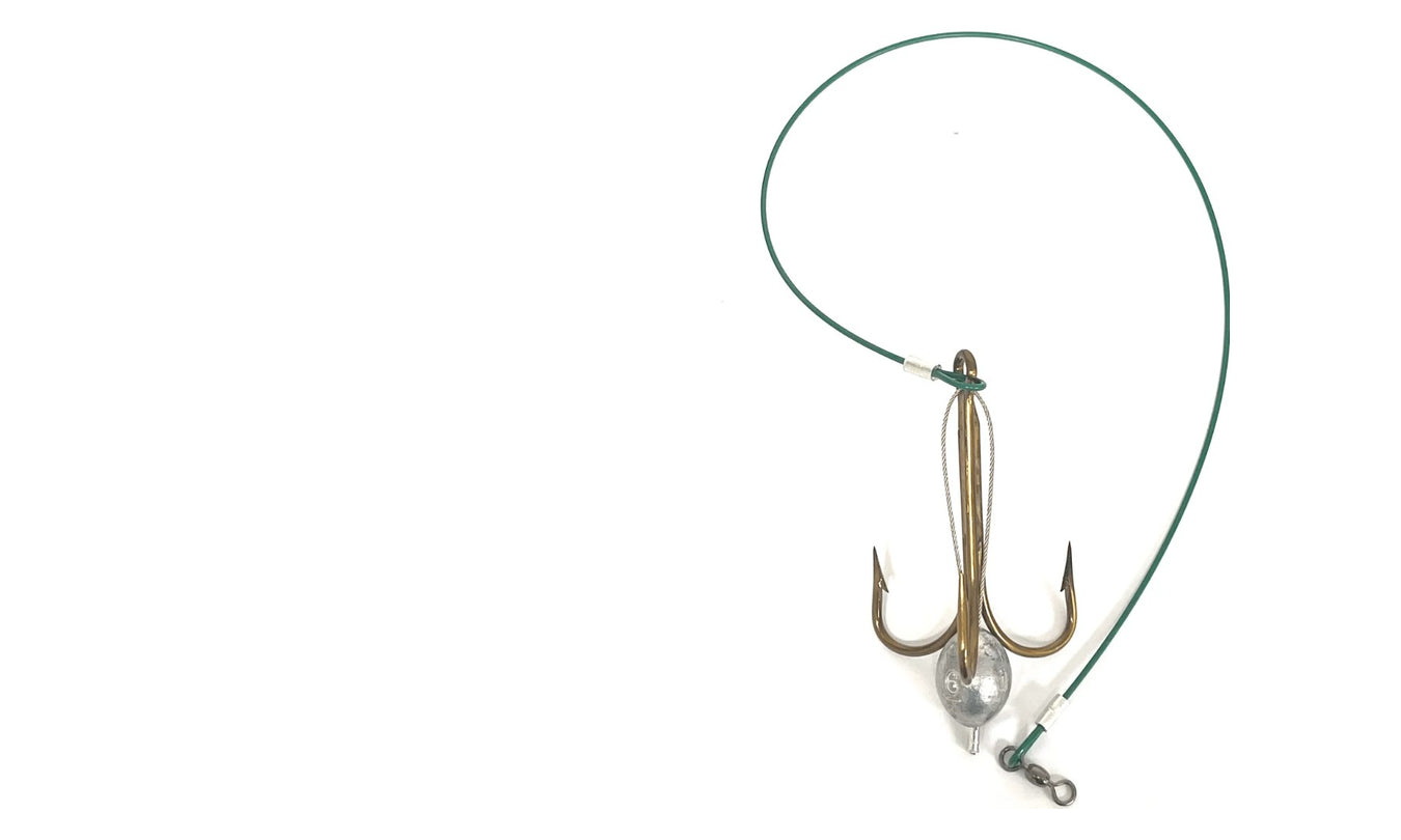 Rigged 10/0 gator snatch hook for alligator hunting - Hunting and Fishing Depot