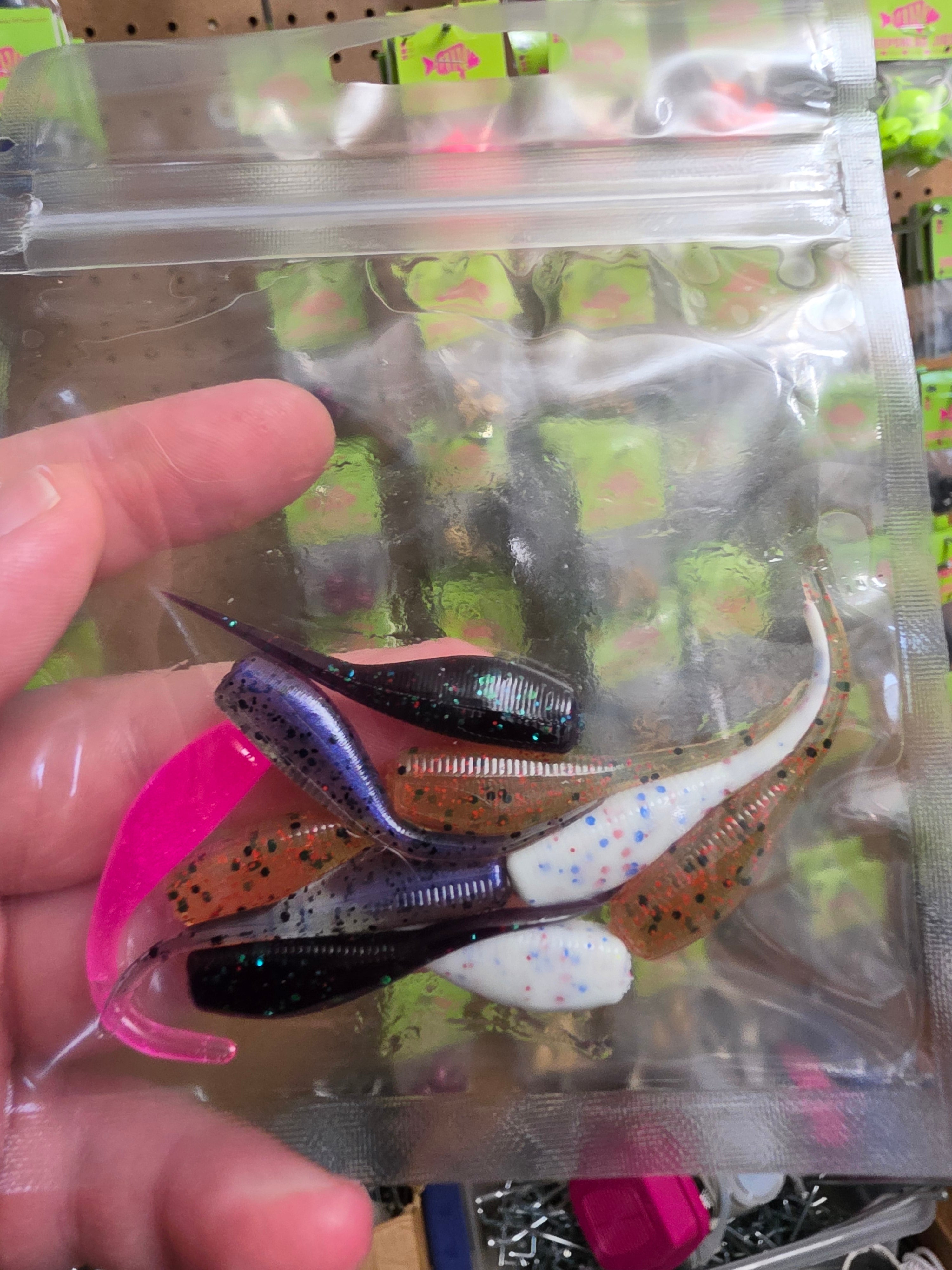 2" Crappie Shad Bait | Made in USA