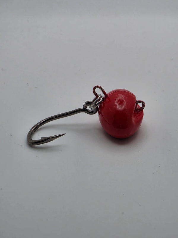 4X Live Bait Hook w/ Split Rings – Sheepshead Football Swing Jig (3-Pack)
