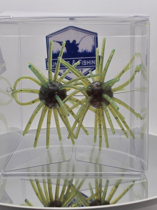 3.5" Urchin Soft Plastic Creature Lure | USA Hand-Poured Bass Bait