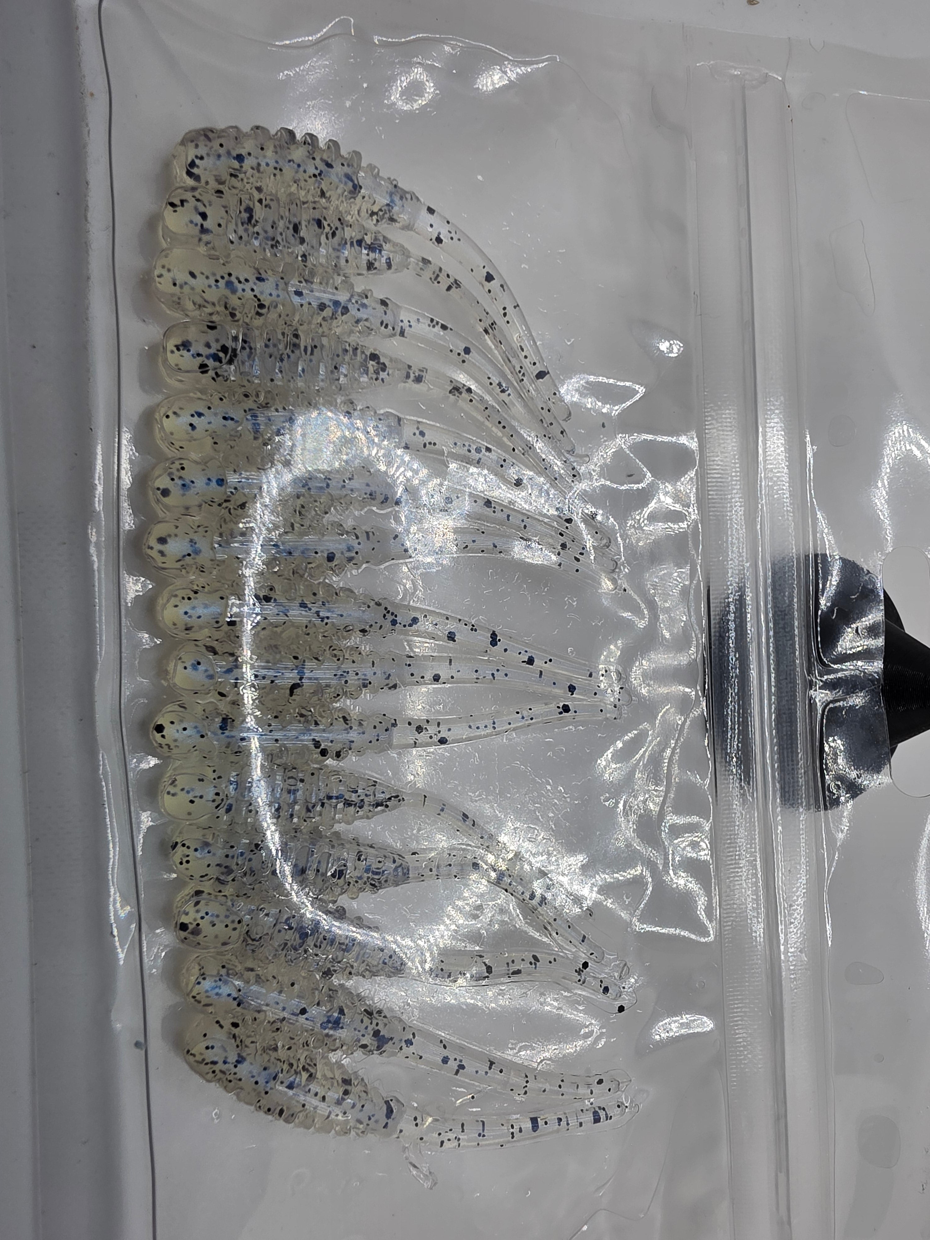 2.25" Zipper Shad Crappie Bait | Made in USA & Custom Colors