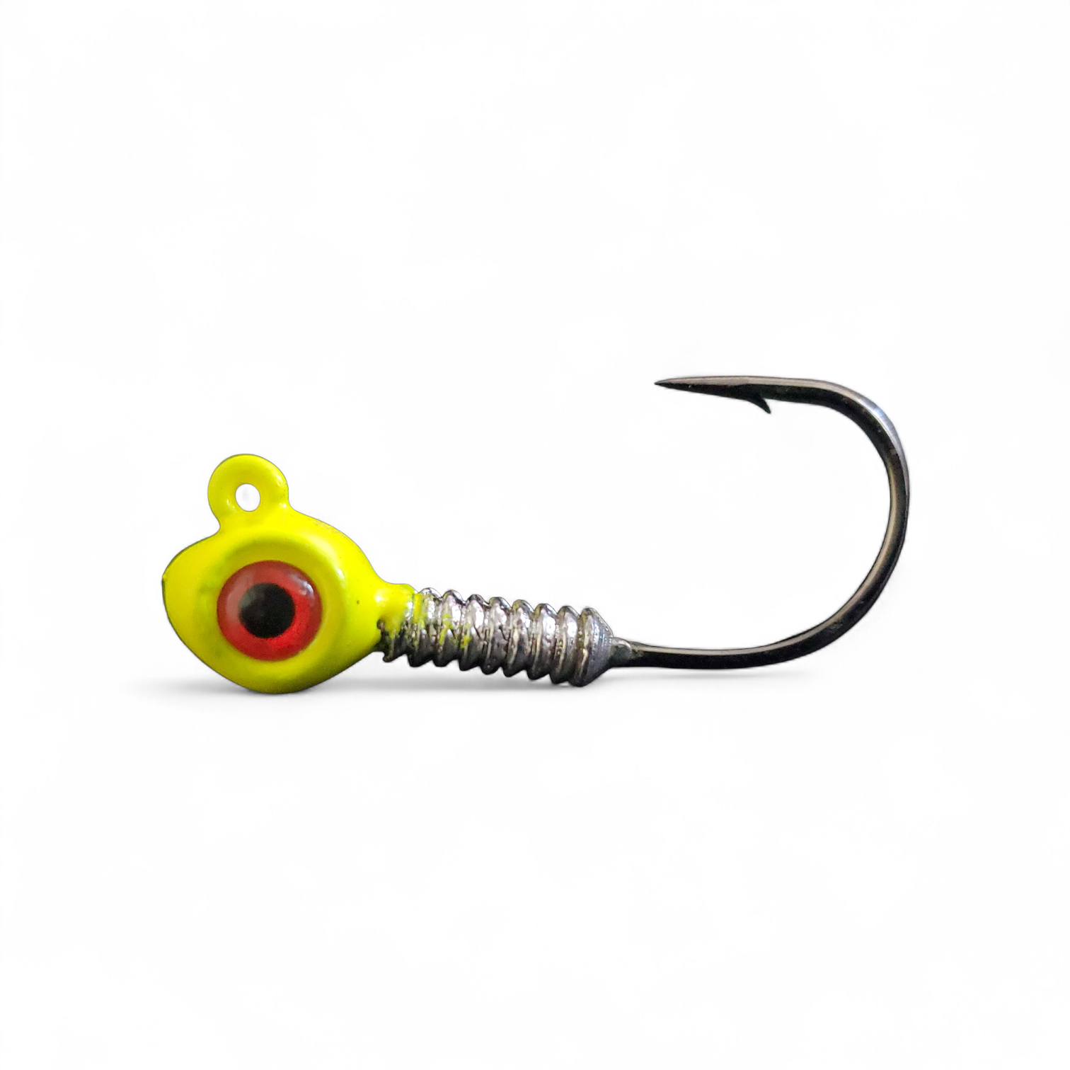 XL Long Barbed Jigs W/ Eyes (3/0 2X Strength Hooks)