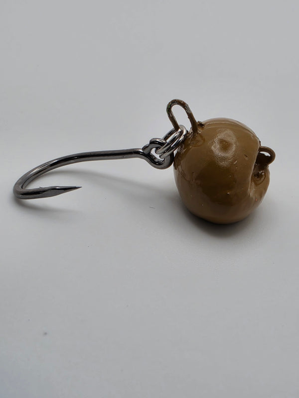 4X Live Bait Hook w/ Split Rings – Sheepshead Football Swing Jig (3-Pack)
