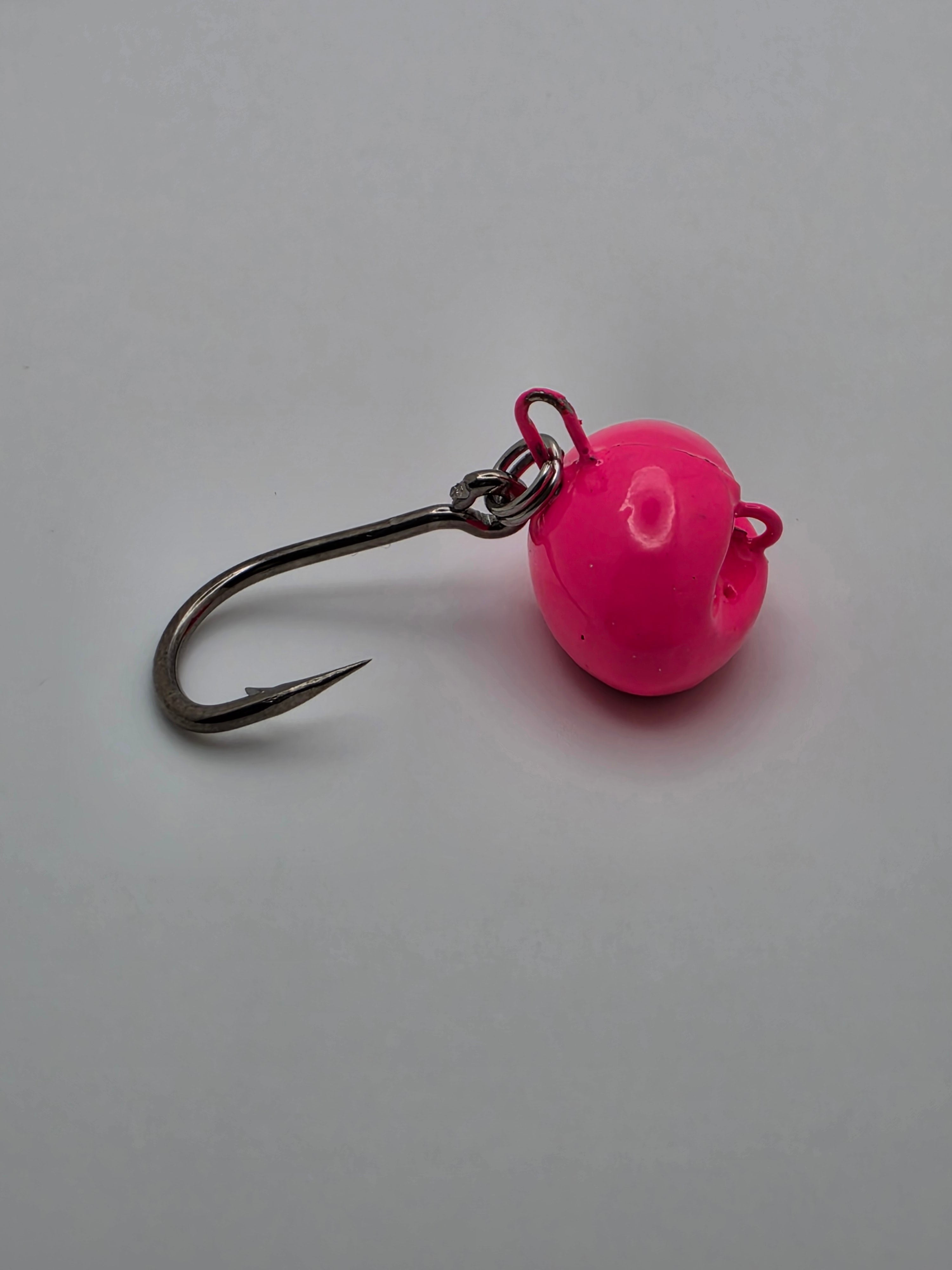 Sheepshead Football Swing Jig (4X Live Bait Hooks With Split Rings)
