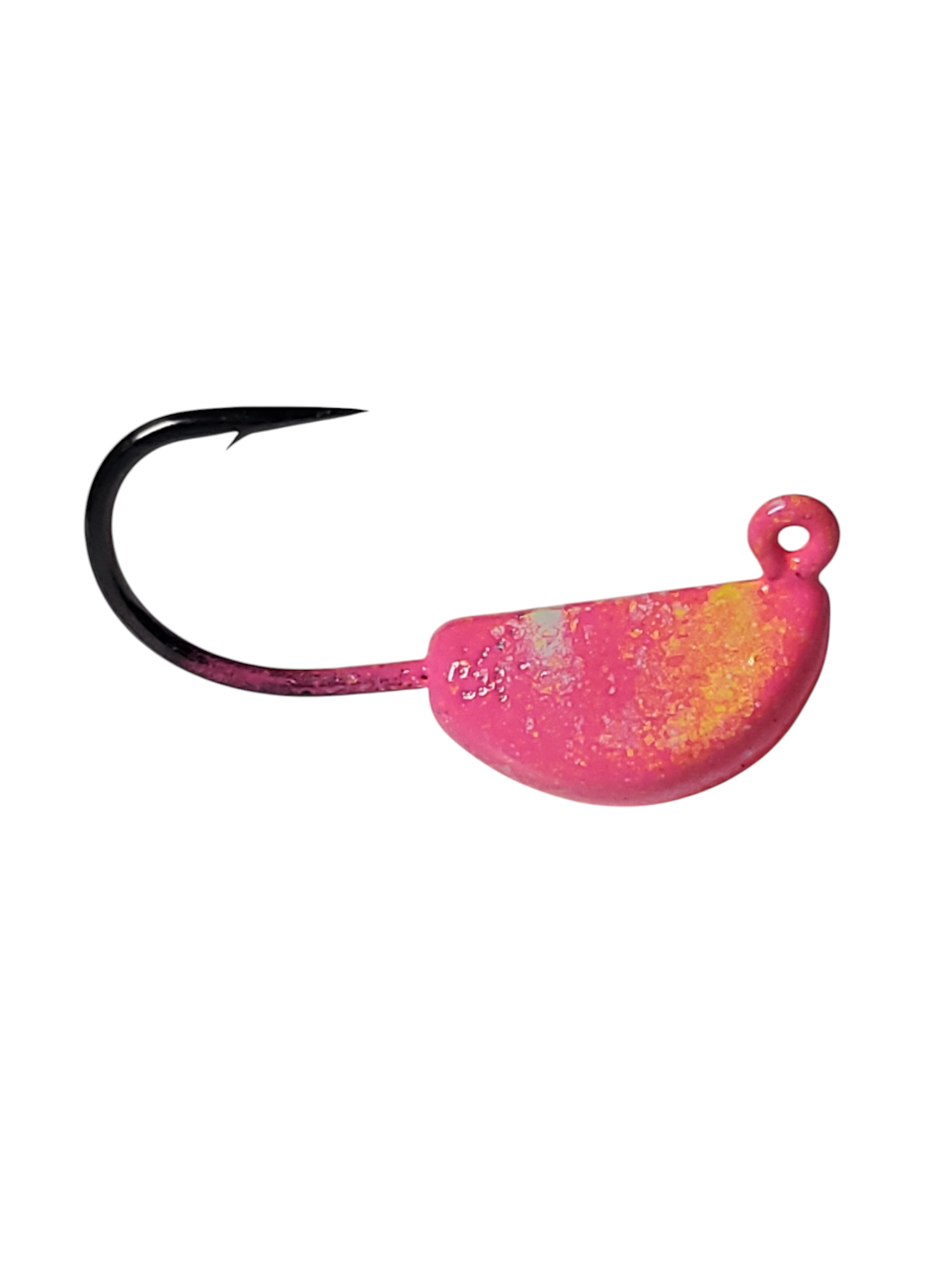 Pink W/ White and Yellow Fish Taco Jigs