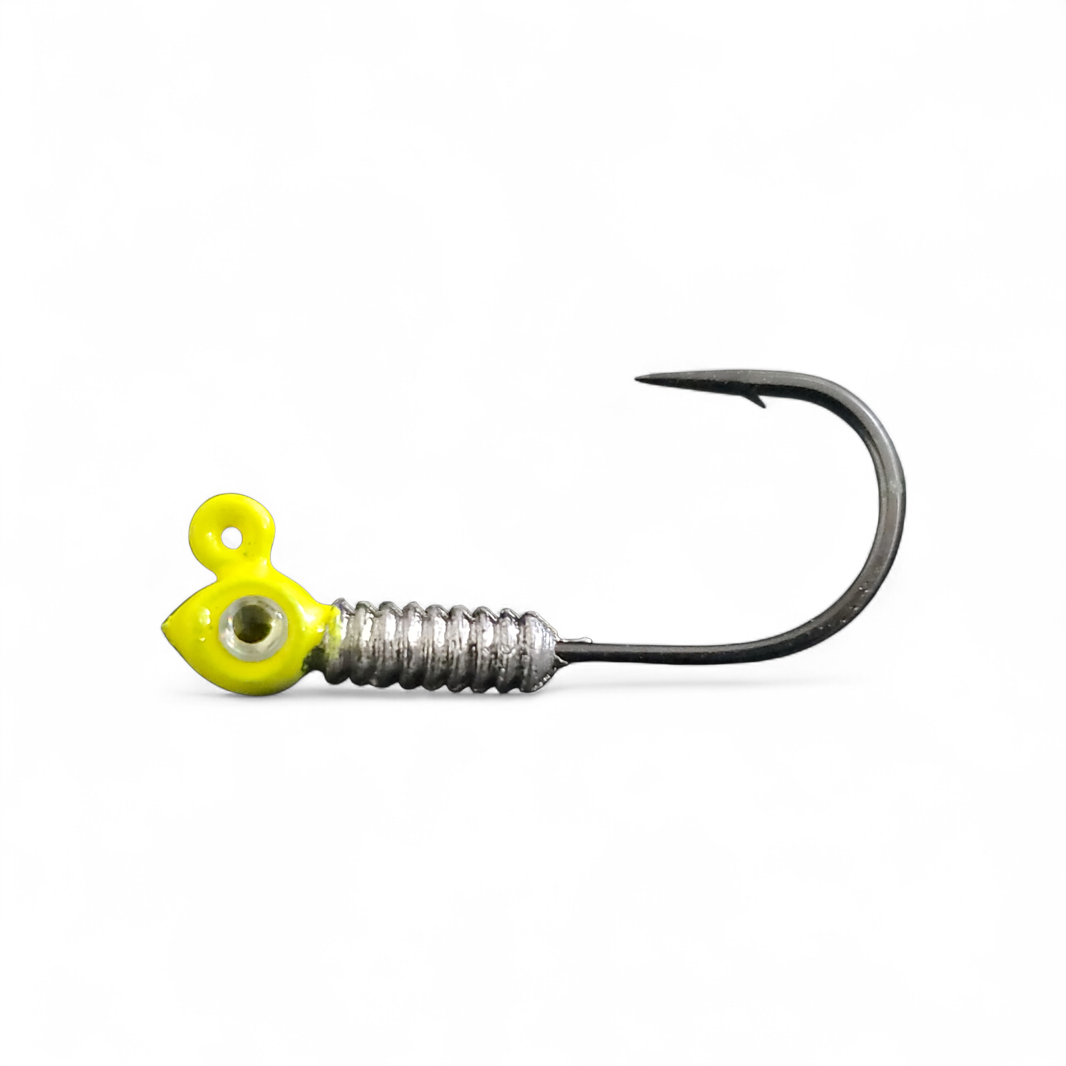 XL Long Barbed Jigs W/ Eyes (3/0 2X Strength Hooks)