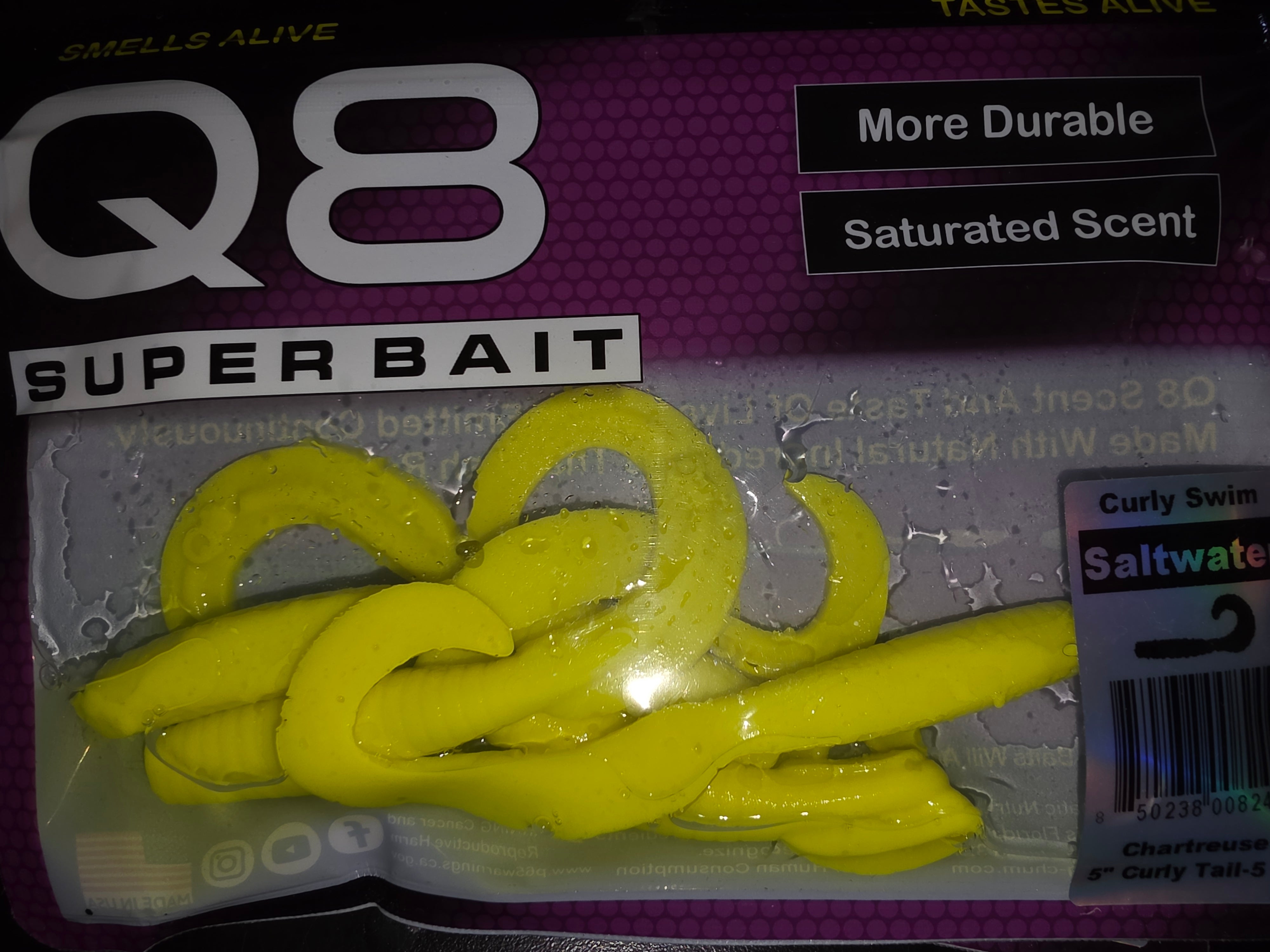 Q8 Curly Tail Swim 4-5 INCHES
