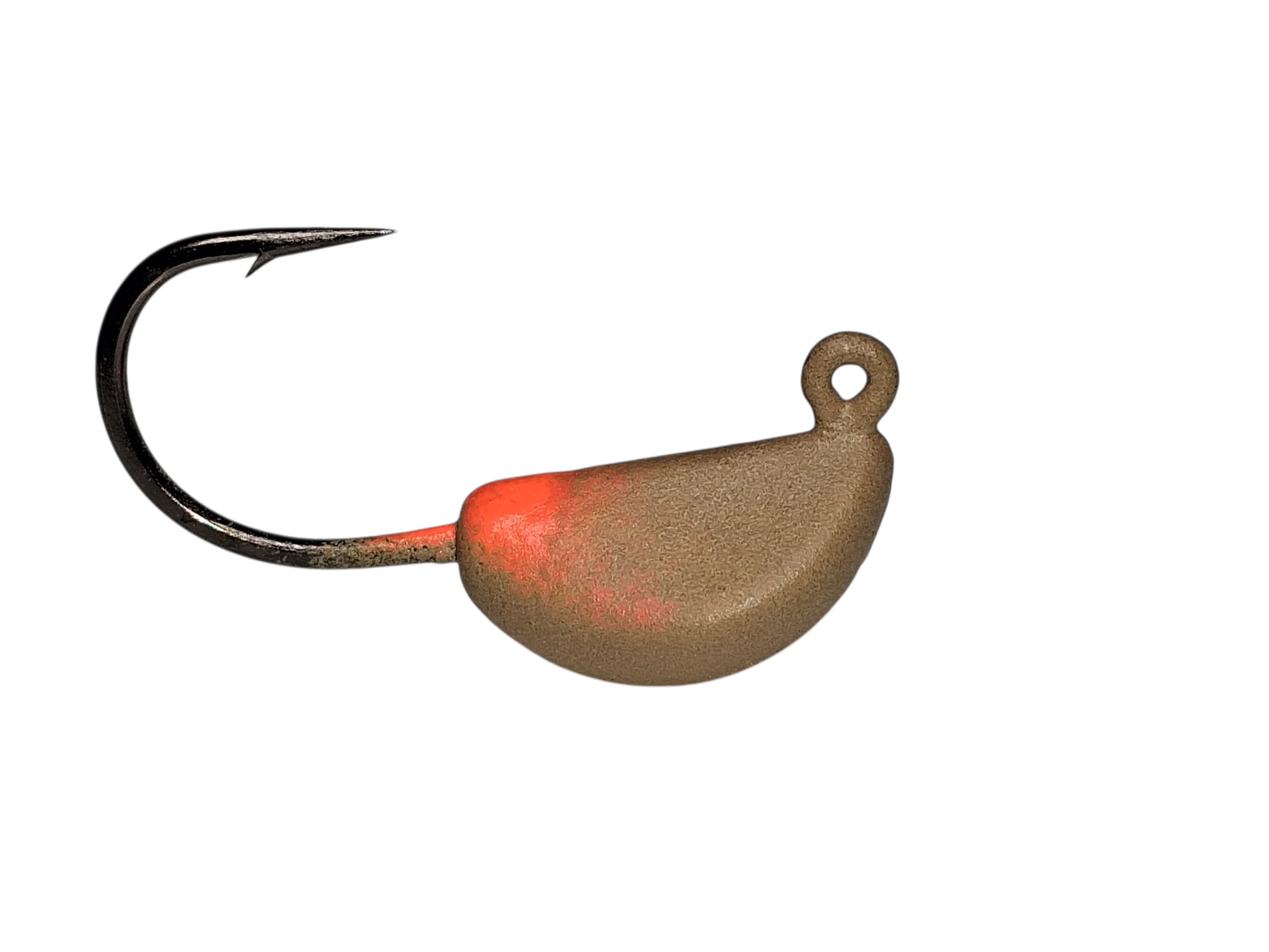 Sand W/ Blaze Orange (Sand Flea) Fish Taco Jigs