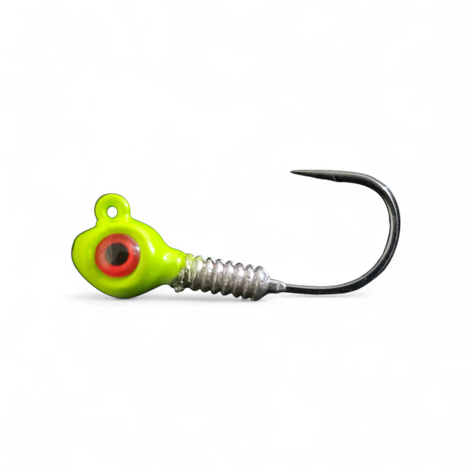 XL Long Barbed Jigs W/ Eyes (3/0 2X Strength Hooks)
