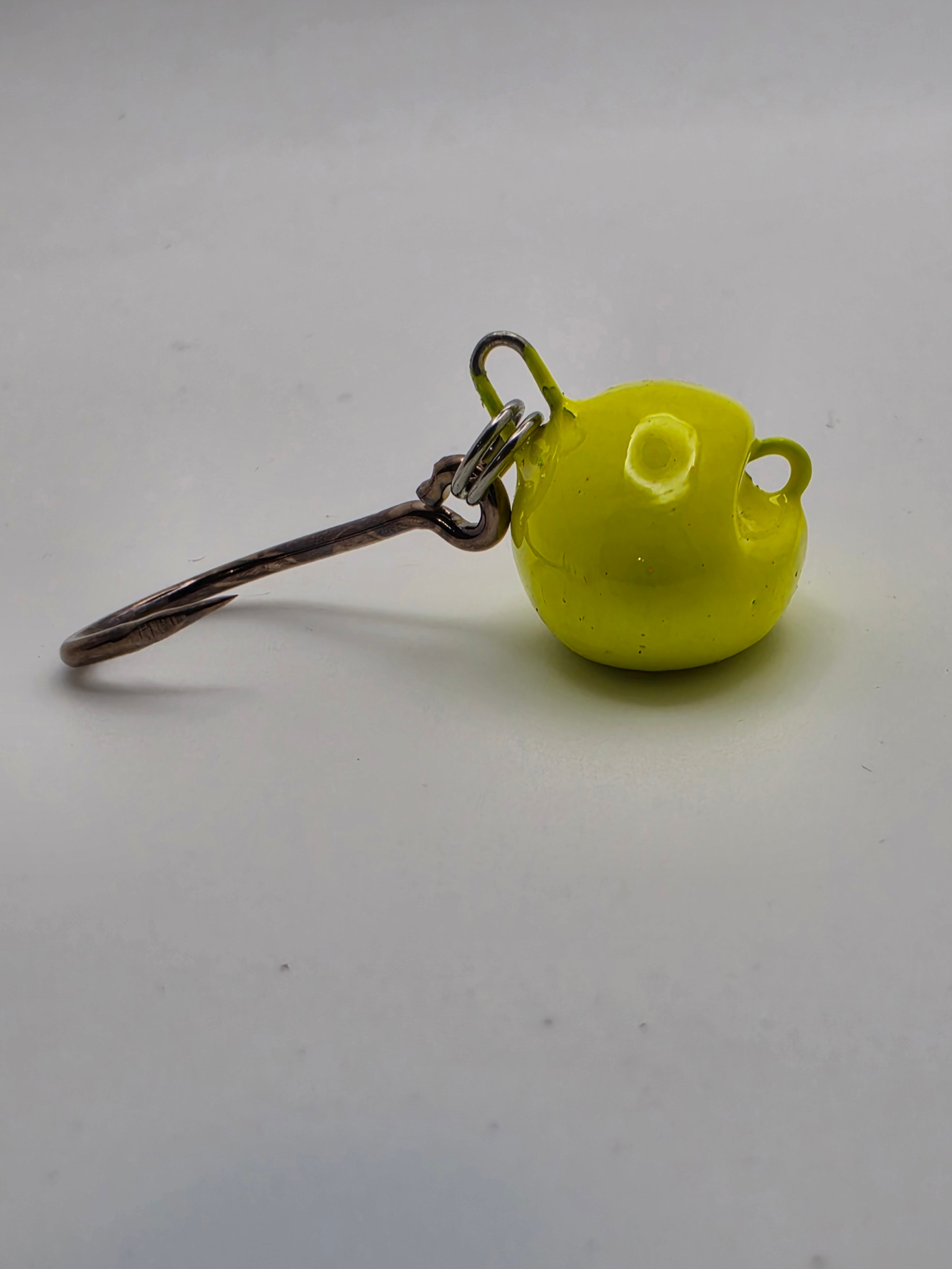 Sheepshead Football Swing Jig (4X Live Bait Hooks With Split Rings)