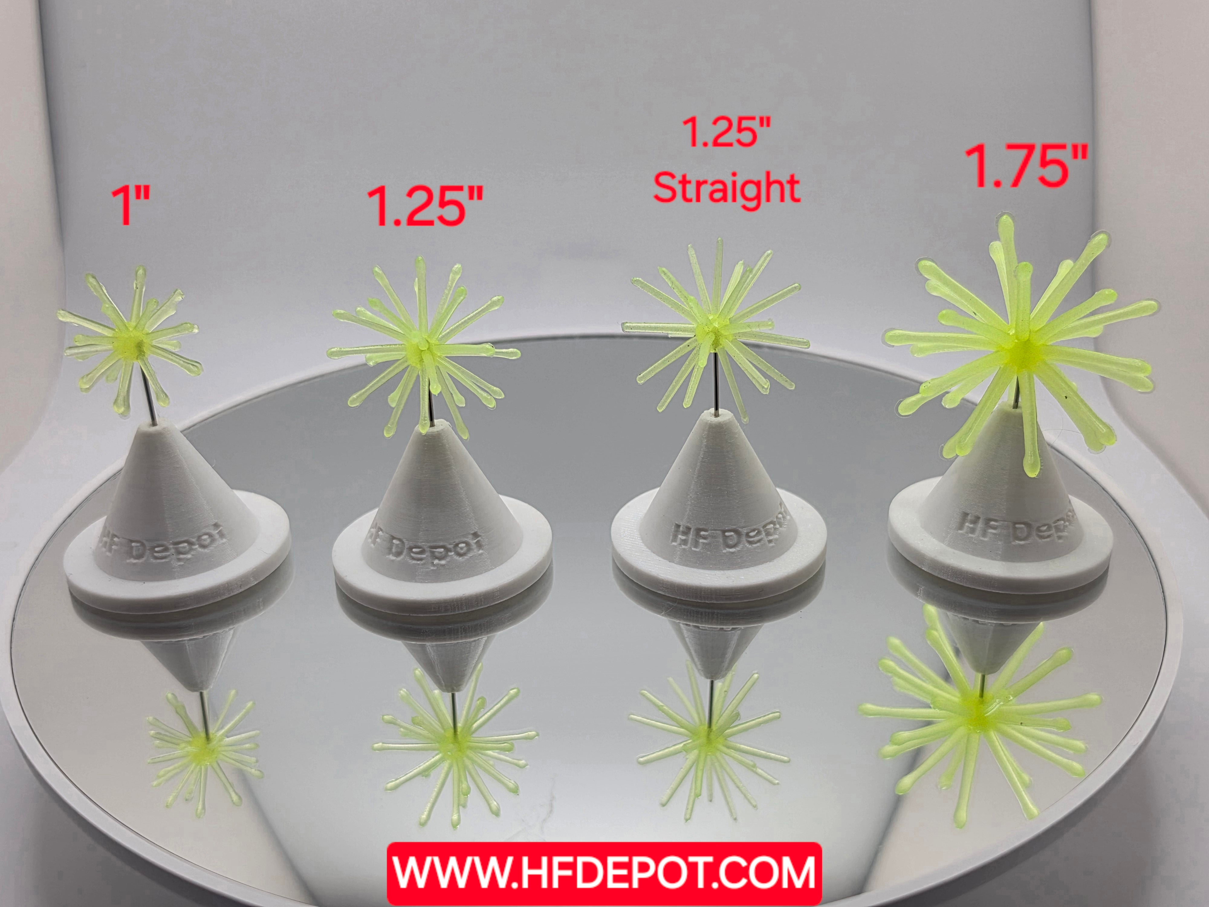 1.25" Straight Leg Super Panfish Urchin | Crappie Jigs
