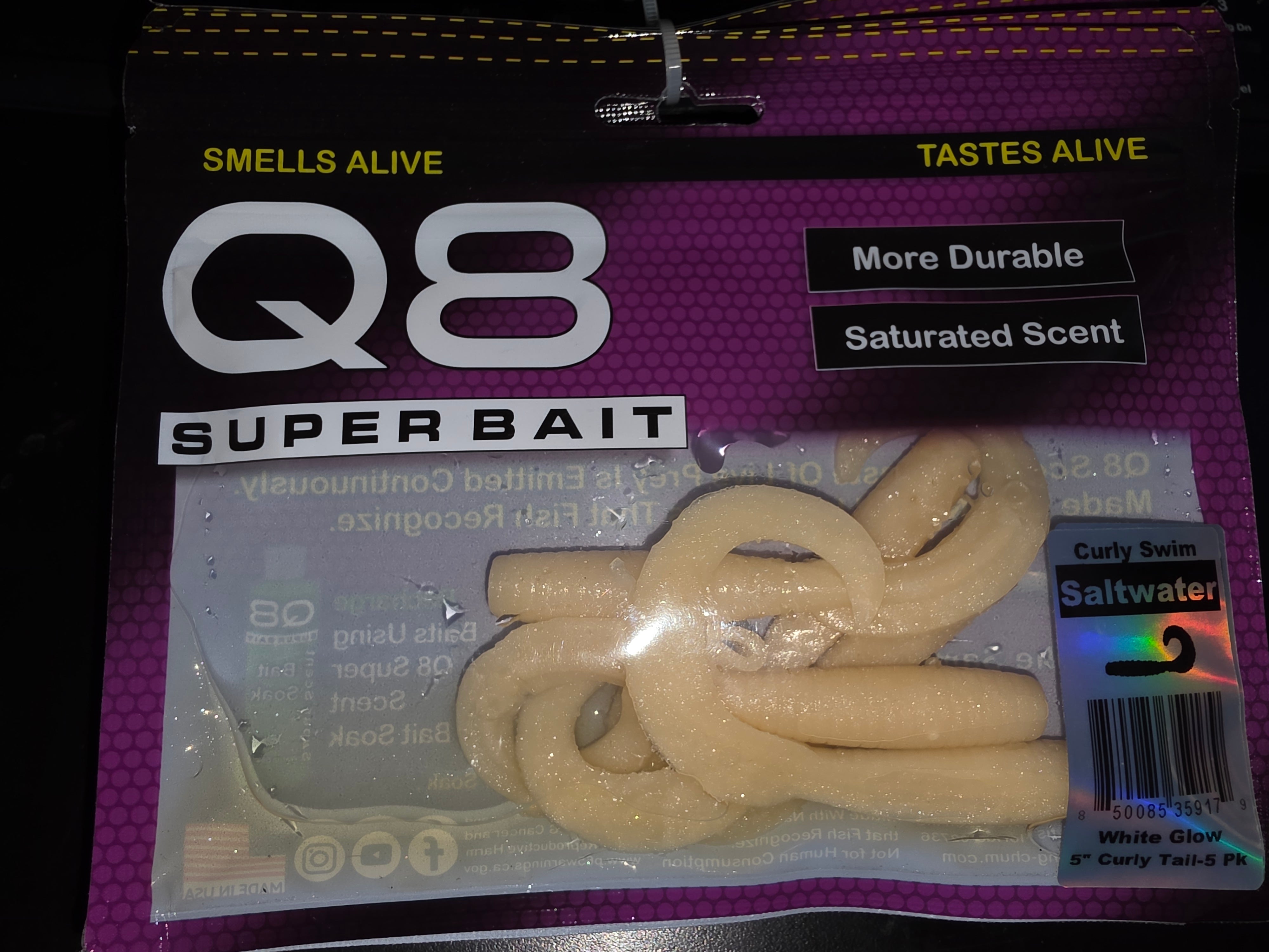 Q8 Curly Tail Swim 4-5 INCHES