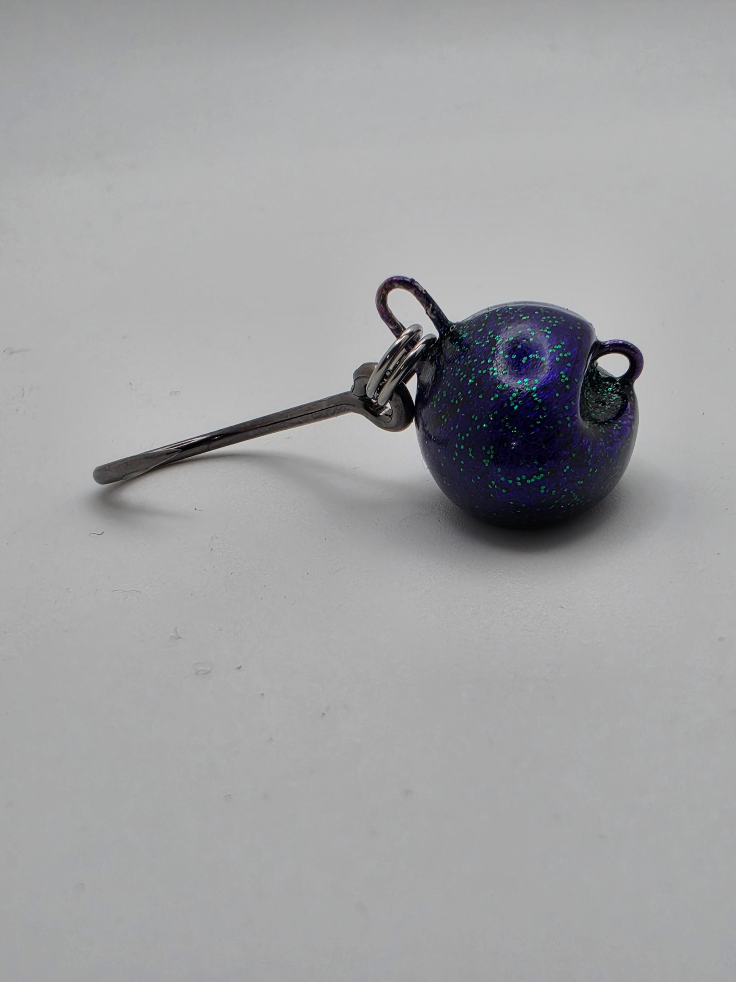 Sheepshead Football Swing Jig (4X Live Bait Hooks With Split Rings)