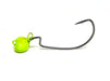 Football Head Swing Jig with wide gap worm hook