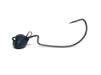 Football Head Swing Jig with wide gap worm hook