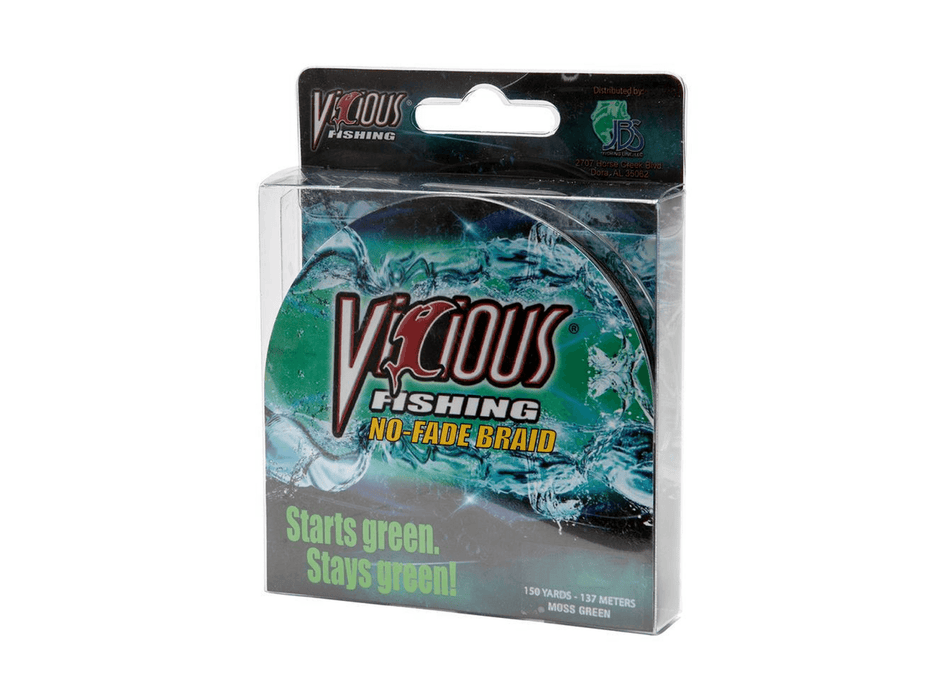 10 lb Vicious No Fade Braided Fishing Line– Hunting and Fishing Depot