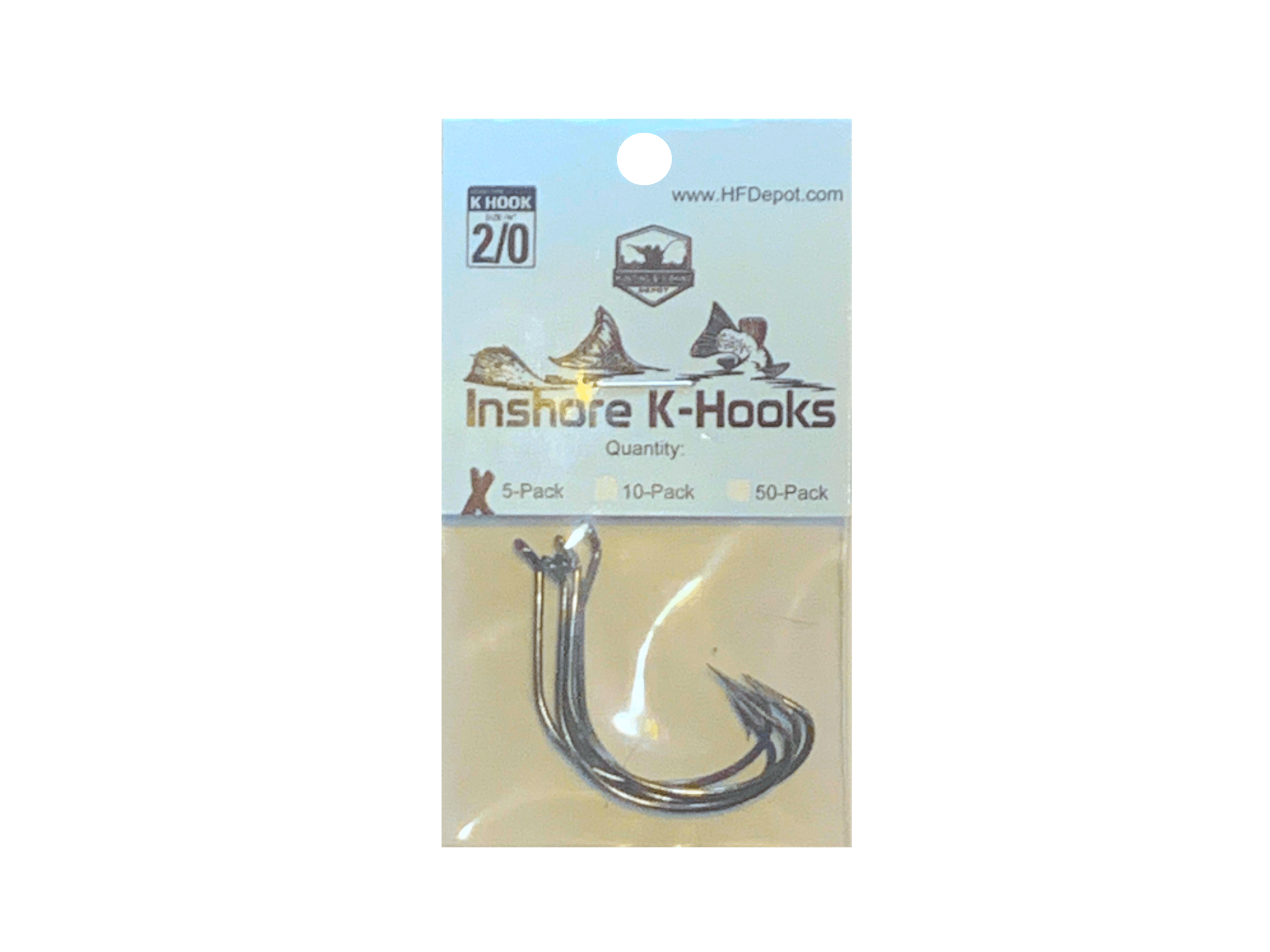 HFD Kahle Hooks 2/0 / 25-pack HFD Kahle Hooks 2/0 / 25-pack